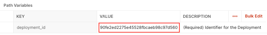 Details for the Get Deployment request Details for the Get Deployment request