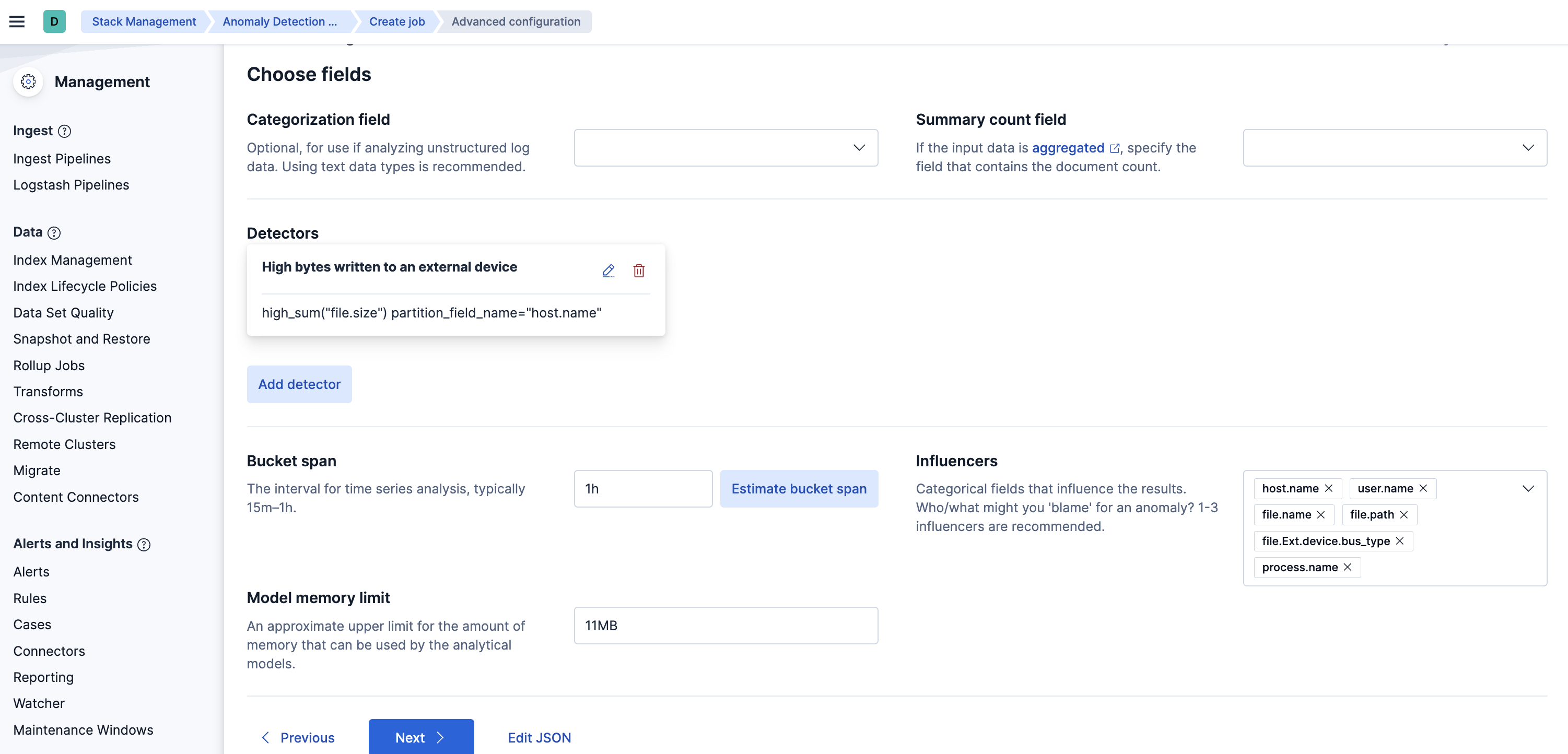 Data Exfiltration Detection jobs Data Exfiltration Detection jobs