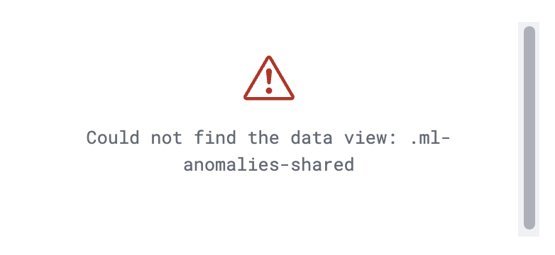 Dashboard Error Dashboard Error