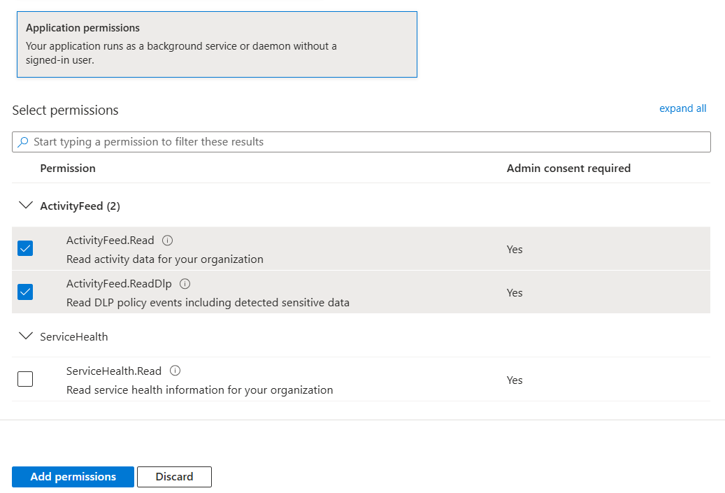 Required Permission Required Permission