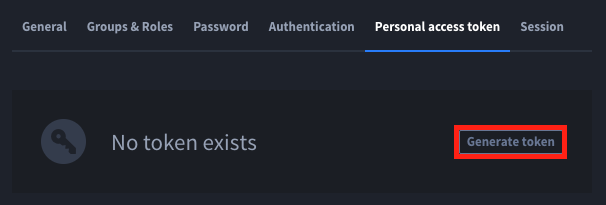 Turbine Cloud Personal Access Token Turbine Cloud Personal Access Token