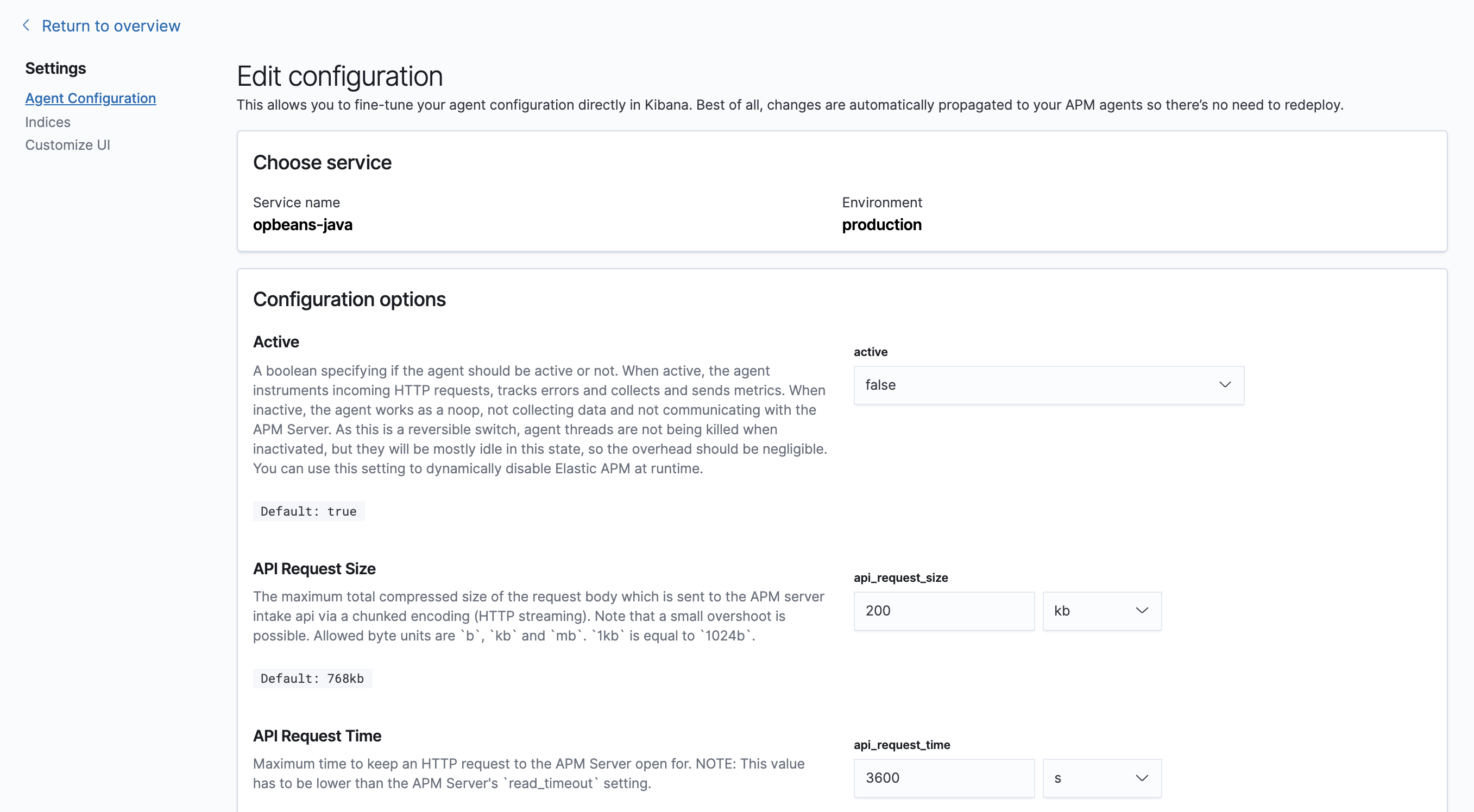 APM Service maps