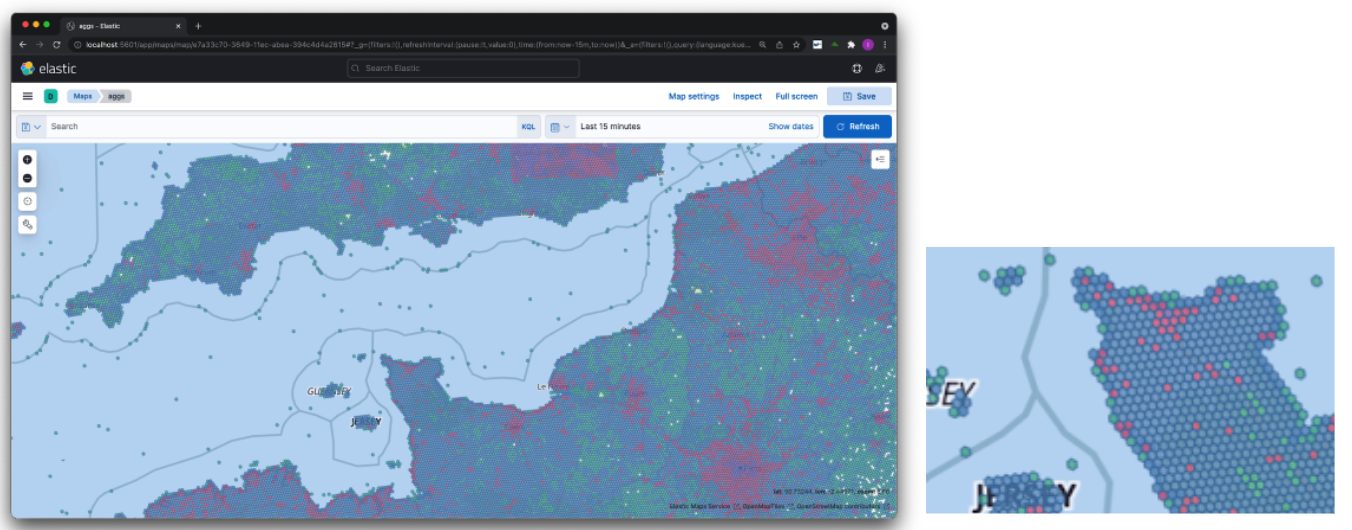 region map created in Lens