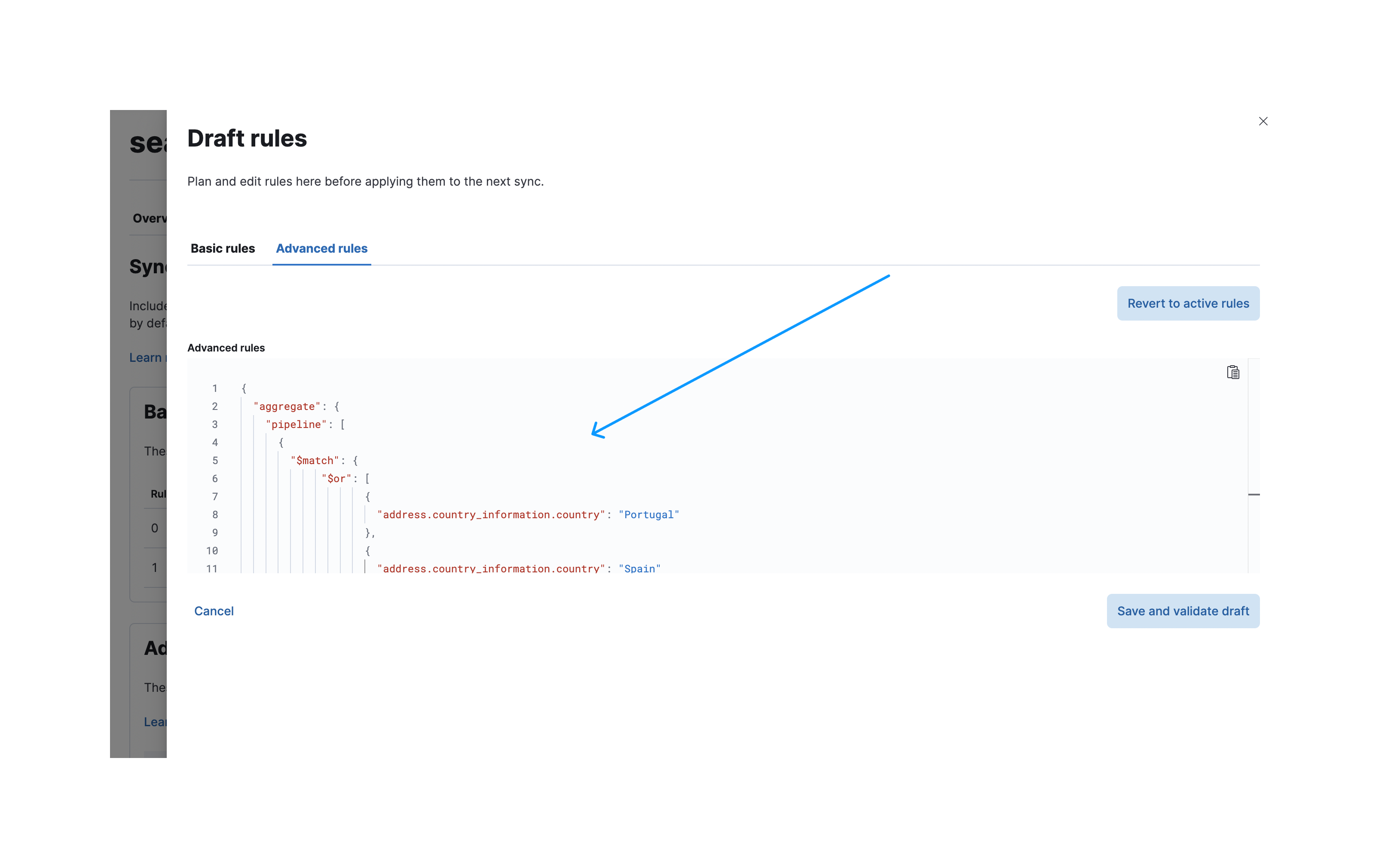 Paste aggregation pipeline