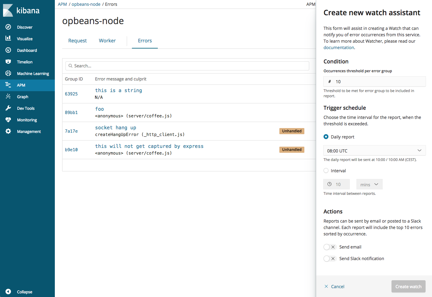 Index Management UI