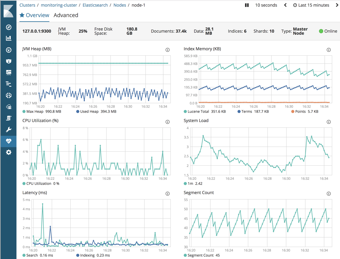 Elasticsearch Node Overview