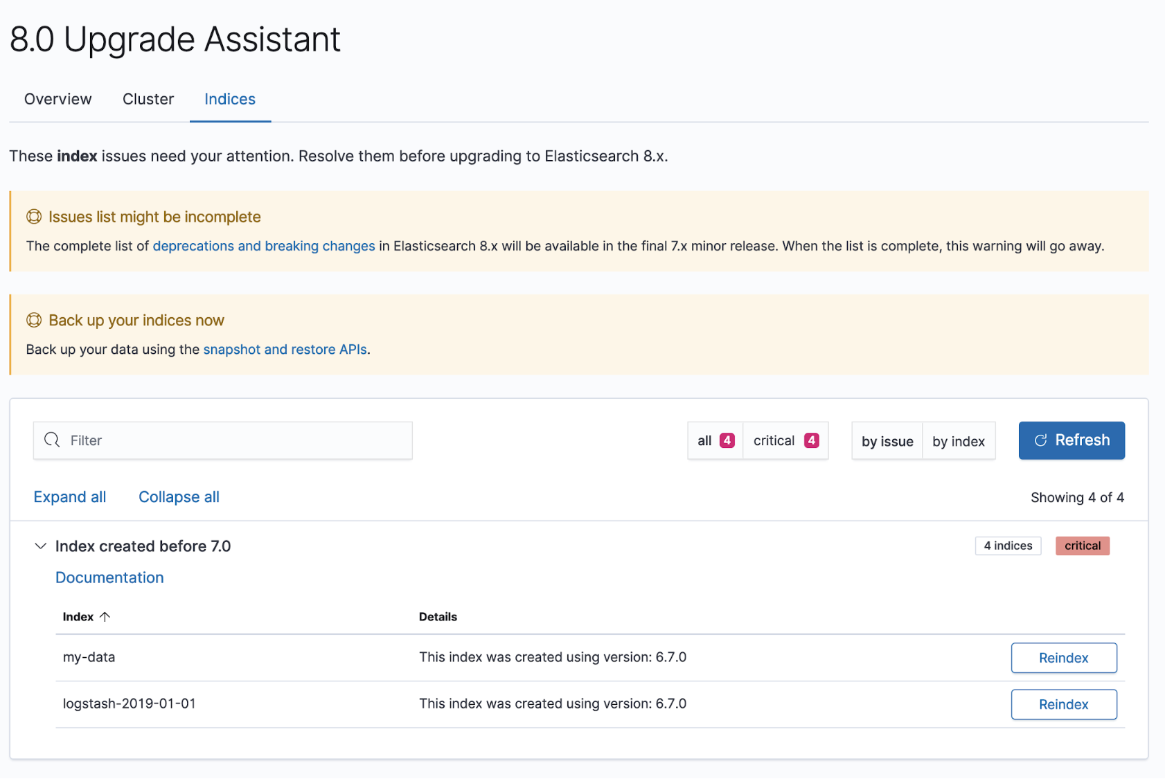 management upgrade assistant 8.0