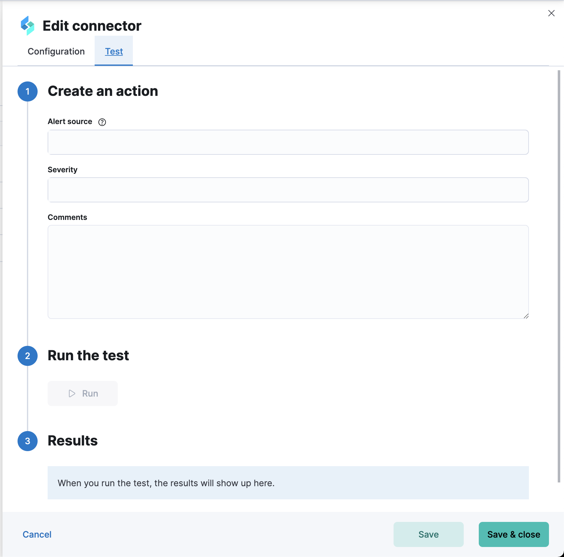 Swimlane params test