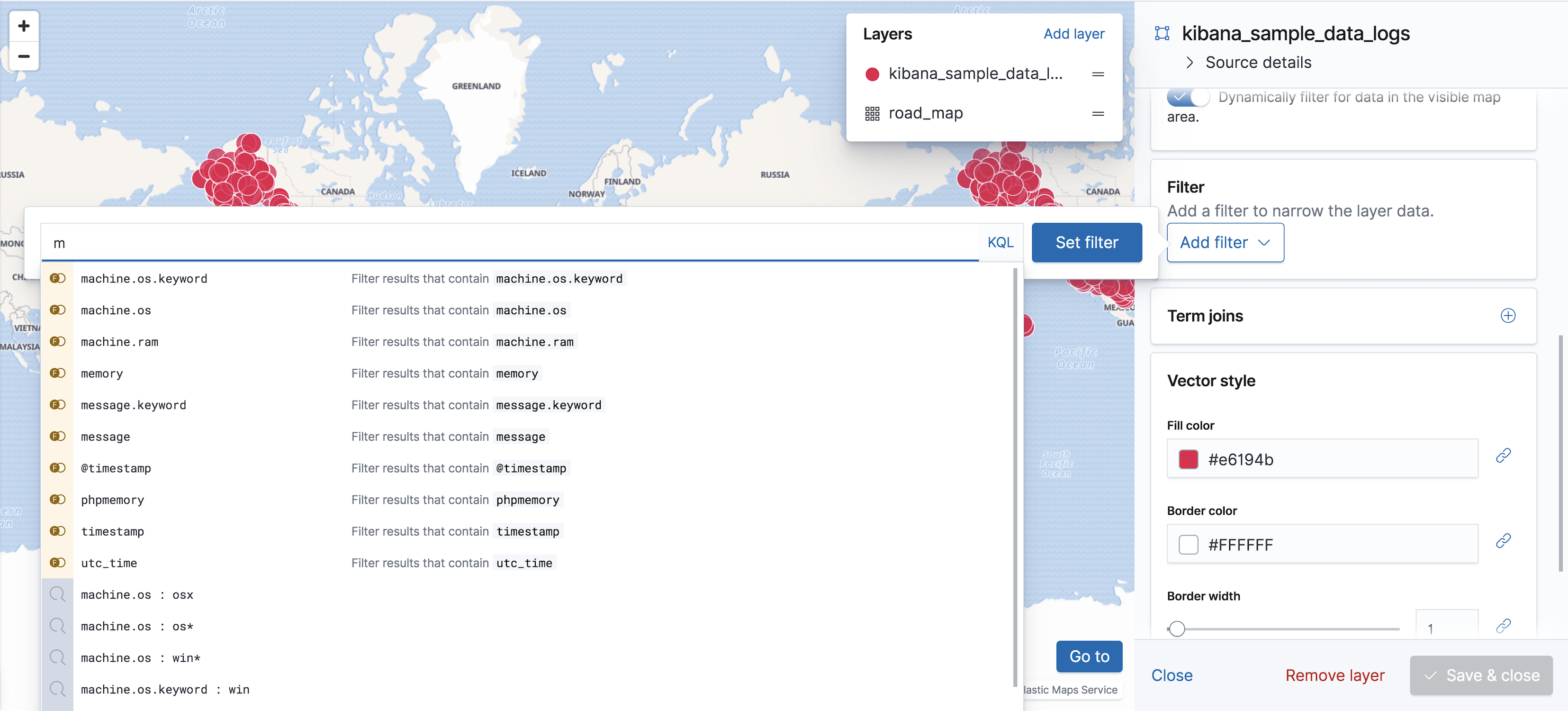 layer search