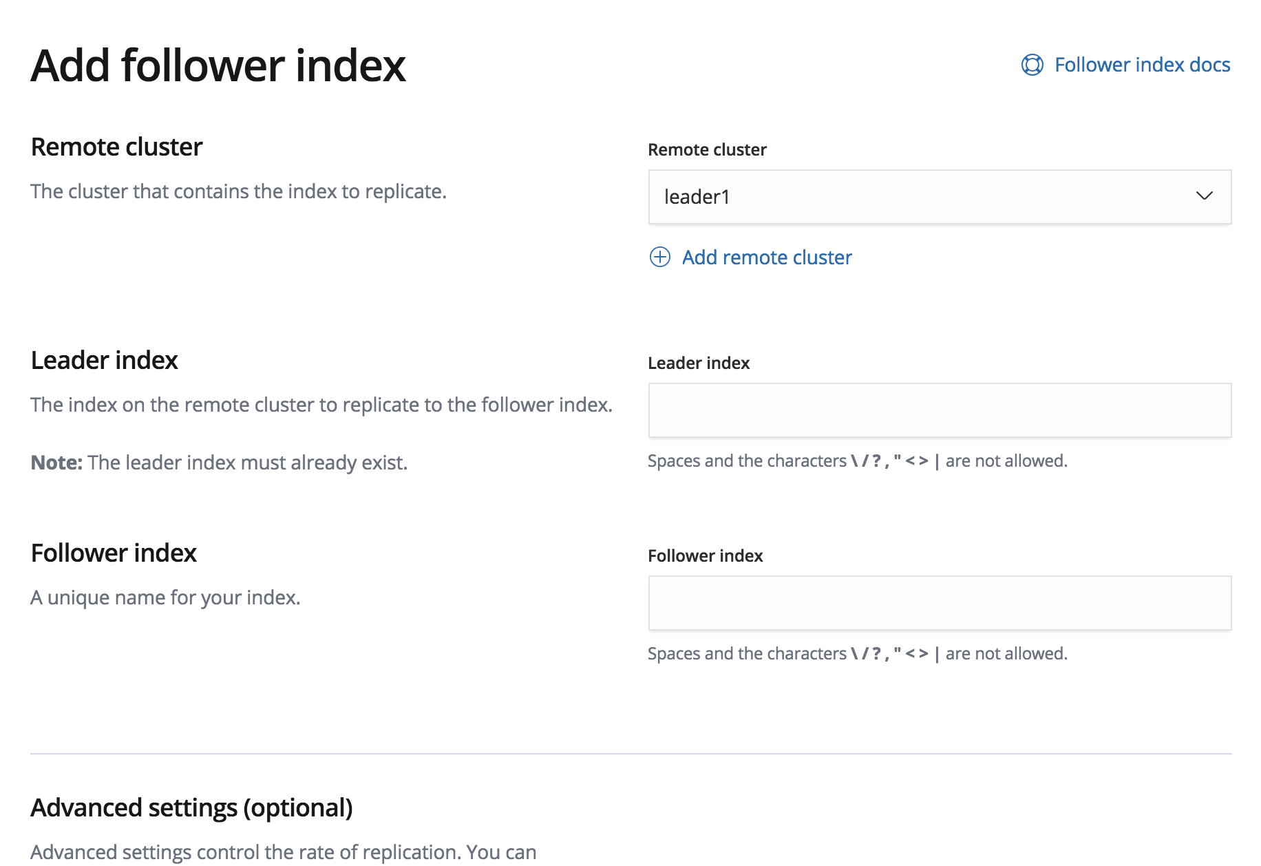 ][UI for adding follower indices