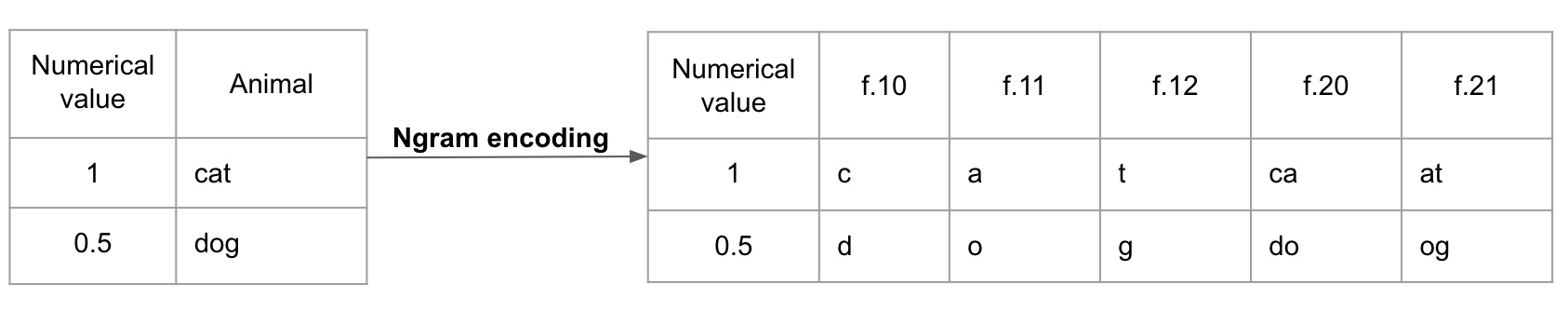 n-gram encoding