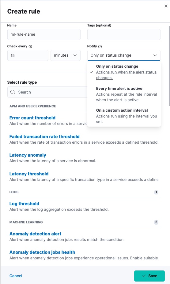 Creating a new machine learning rule