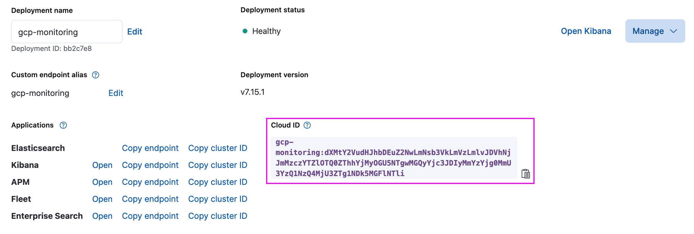 Cloud ID