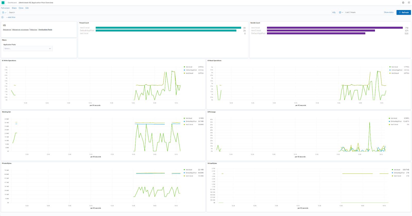 IIS Server Performance Monitoring