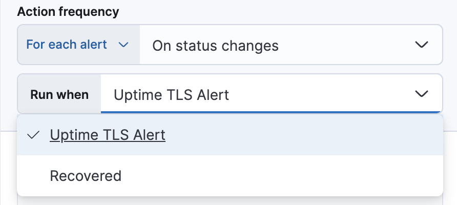 Configure when a rule is triggered