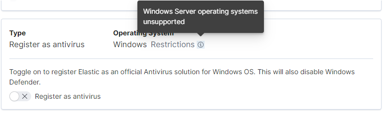 register as antivirus