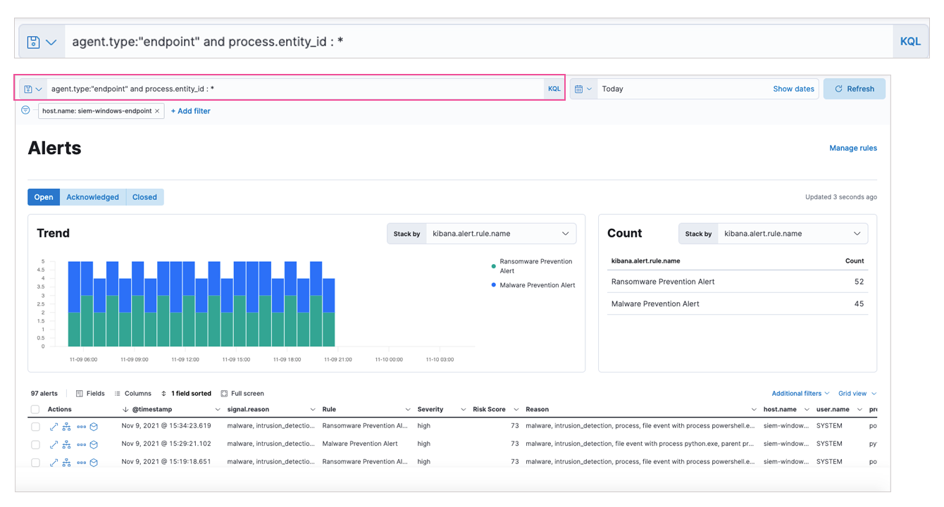 analyzer KQL query