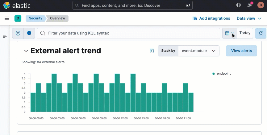 video showing how to filter the active data view