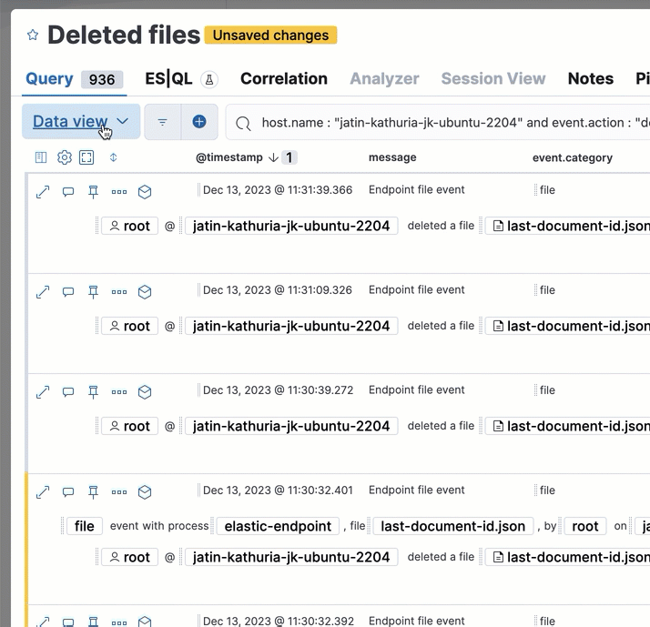 video showing how to filter the active data view