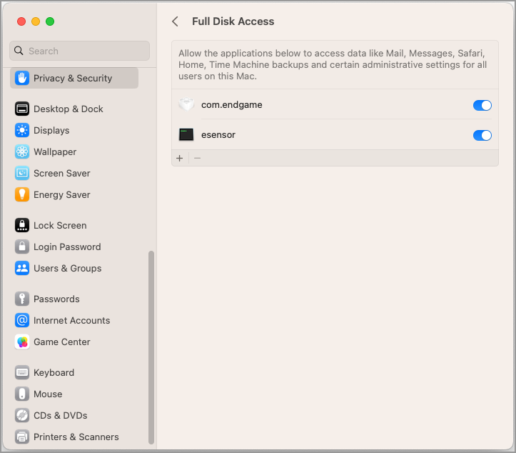 enable fda endgame sensor ven