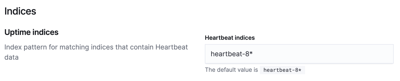 Heartbeat indices