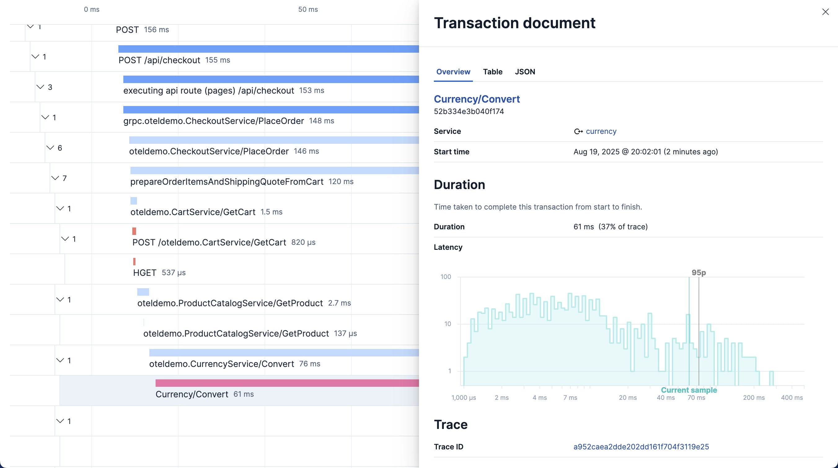 Traces Discover Screenshot