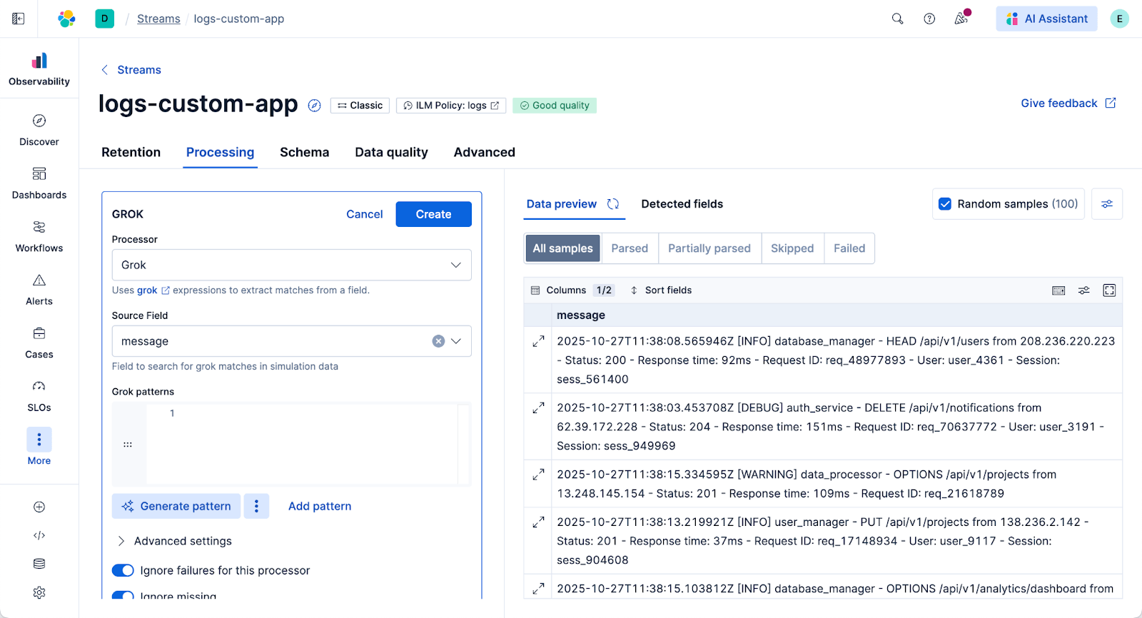 generate the pattern