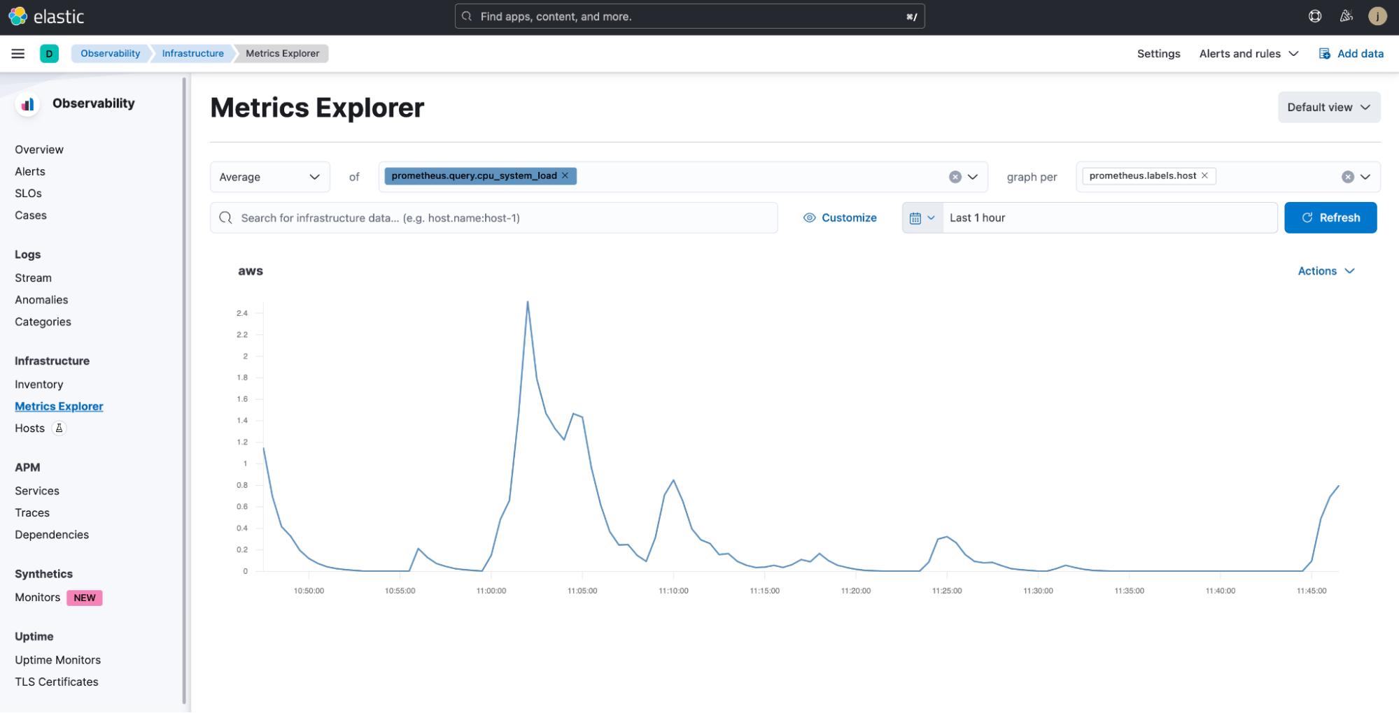 10 - metrics explorer