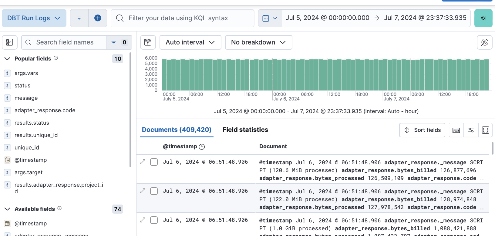 4 - discover logs explorer