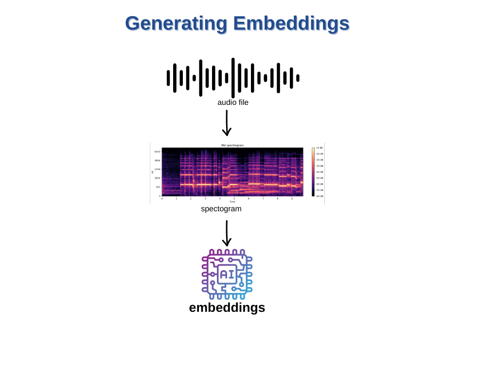 generate embeddings