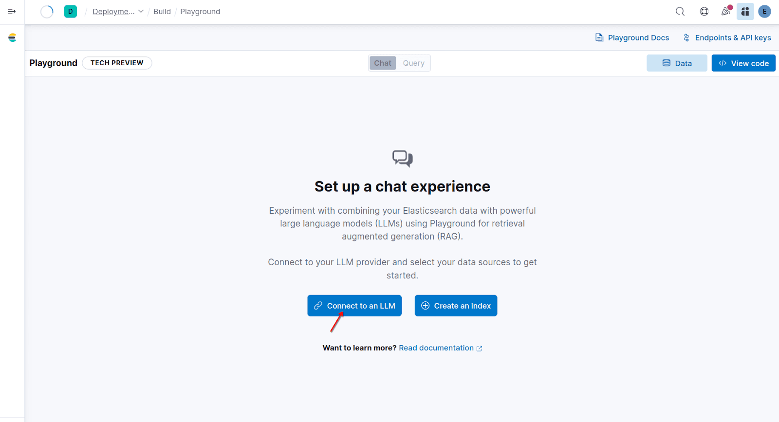 Connecting the local LLM to Playground for Ollama