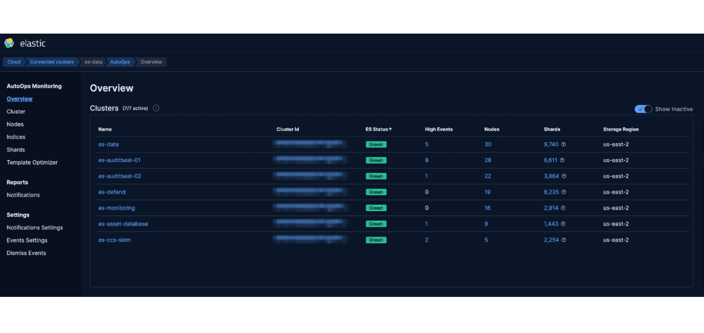 AutoOps in action: Investigating Elasticsearch cluster performance on ECK