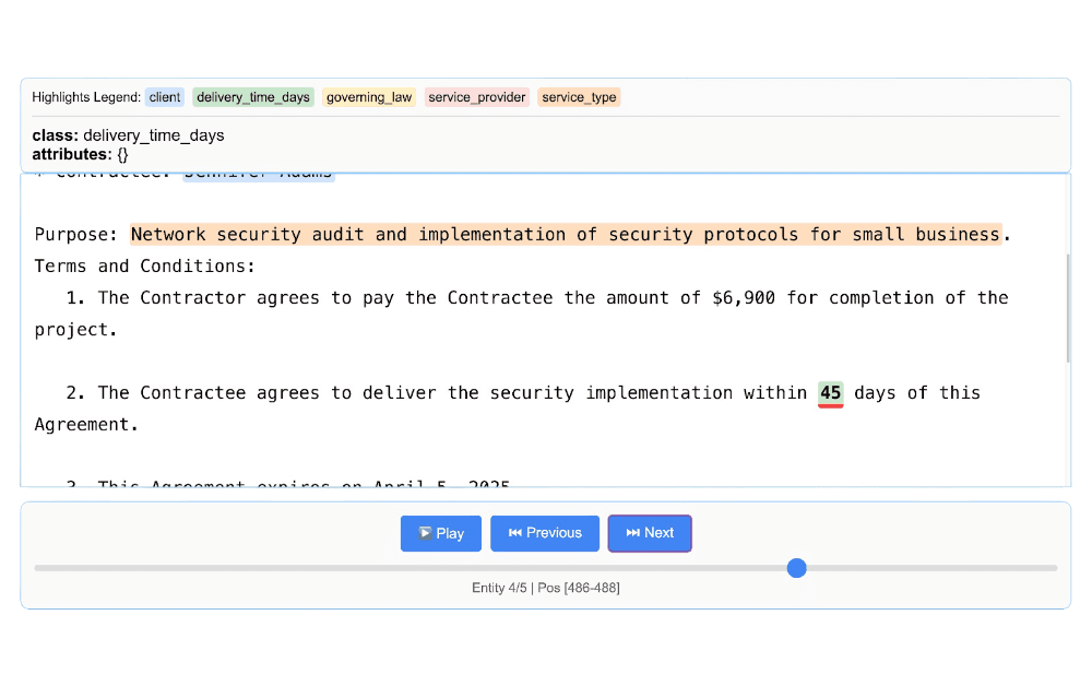 Using LangExtract and Elasticsearch